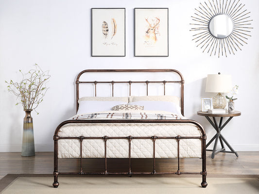 Burford Copper Victorian Metal Bed