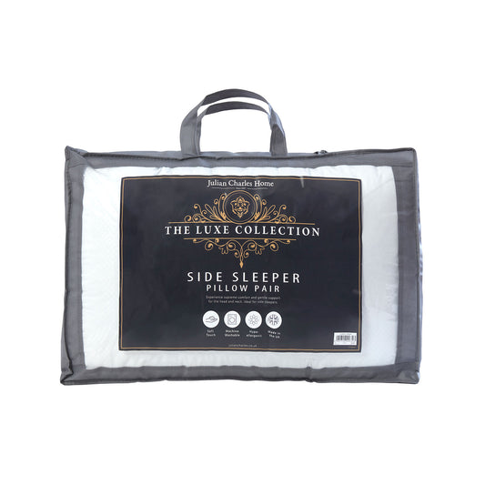 Luxe Side Sleeper Pillow Pair - Medium Support