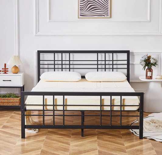 Dunbar Black Metal Bed