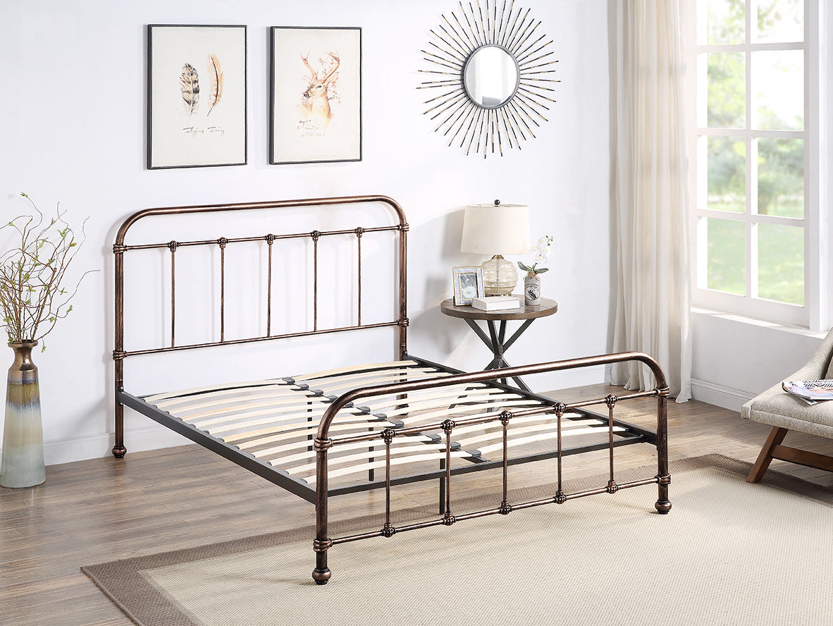 Burford Copper Victorian Metal Bed