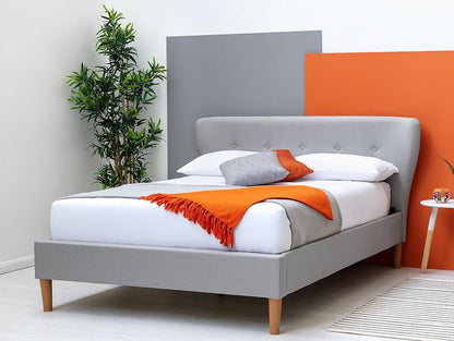 Chatwell Grey Fabric Bed