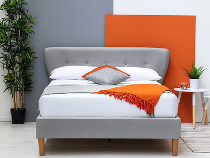Chatwell Grey Fabric Bed
