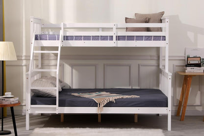 Indie Kids Bunk Bed Triple Sleeper White