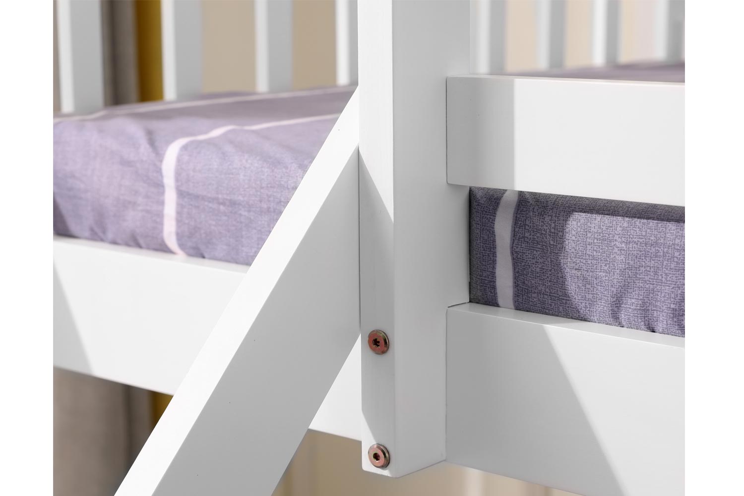 Indie Kids Bunk Bed Triple Sleeper White