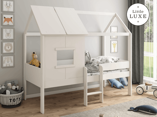 Ordi Mini Playhouse Mid Sleeper Bed