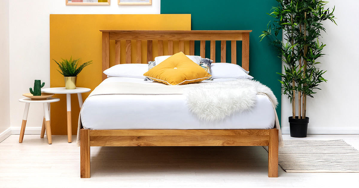 Alderley Solid Oak Wooden Bed