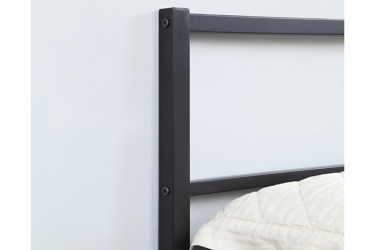 Atwick Black Metal Bed