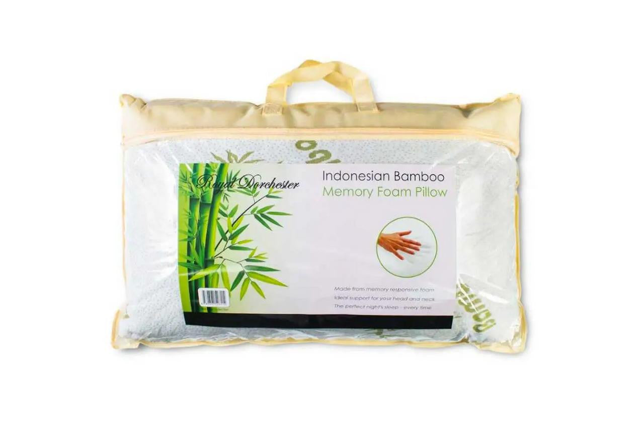 Bamboo Memory Foam Pillow