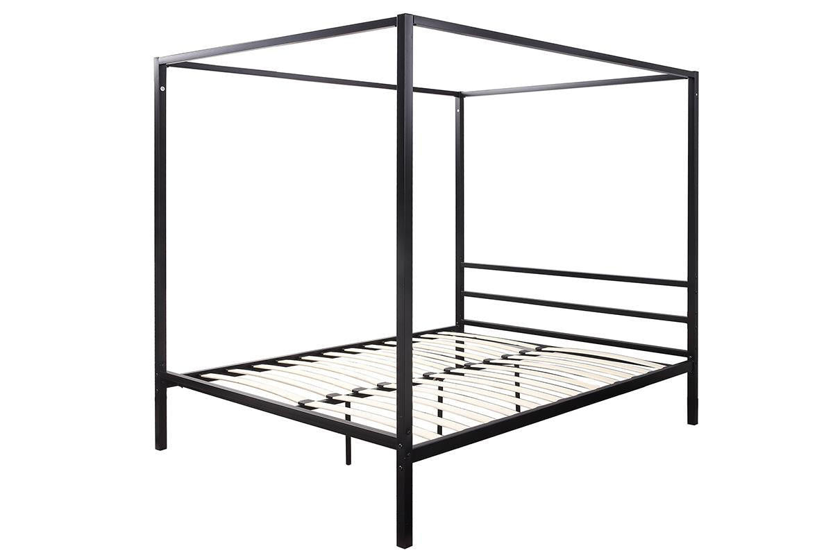 Chalfont Four Poster Black Metal Bed