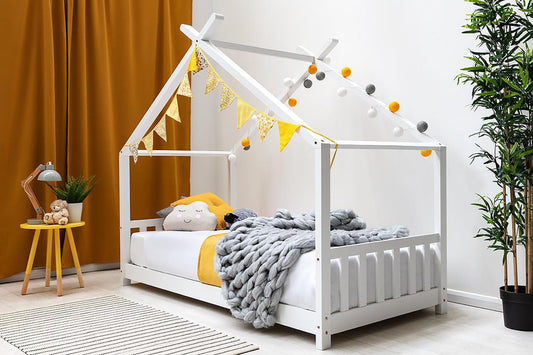 Kids Canopy White House Bed